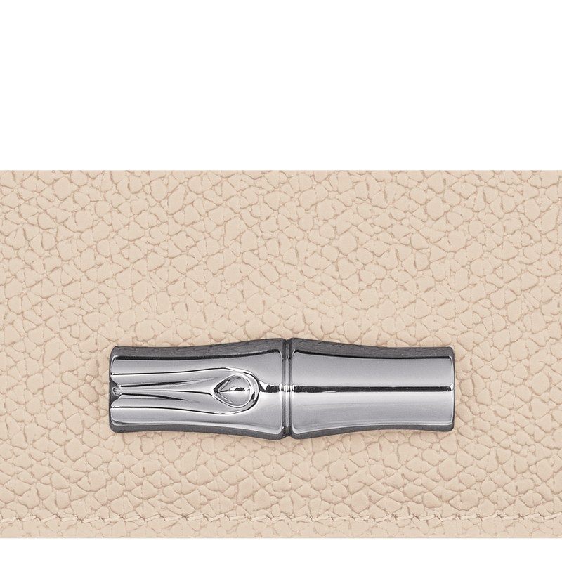 Longchamp Le Roseau Card holder - Leather Paper | 8746-PRKOU