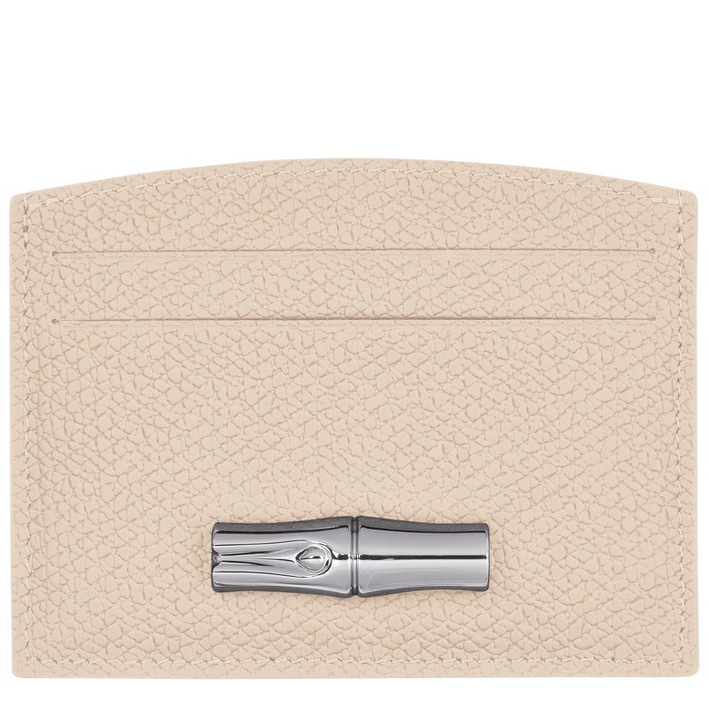 Longchamp Le Roseau Card holder - Leather Paper | 8746-PRKOU