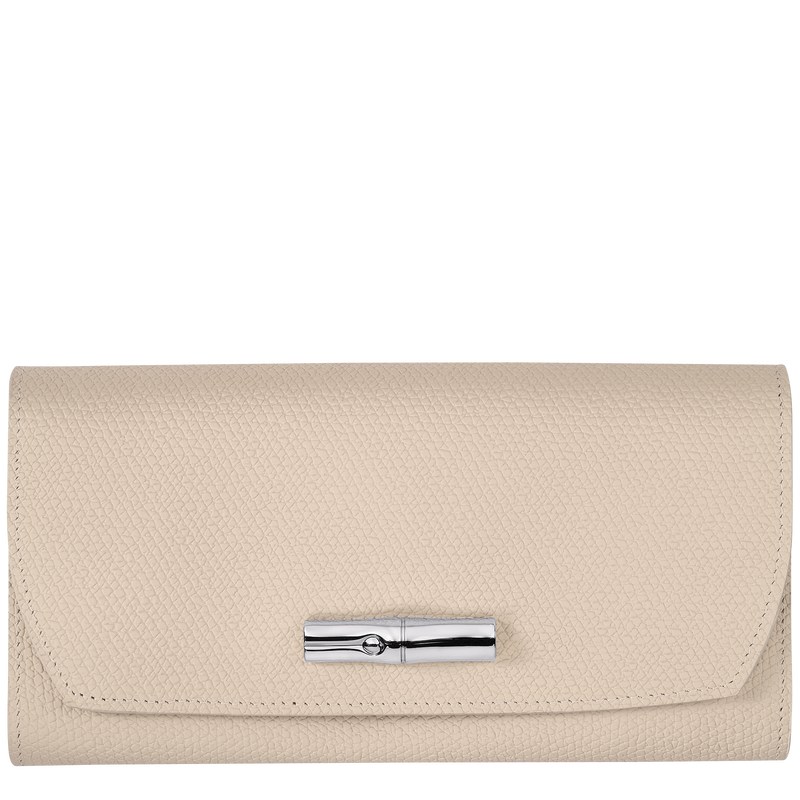 Longchamp Le Roseau Continental wallet - Leather Paper | 4708-WRQSH