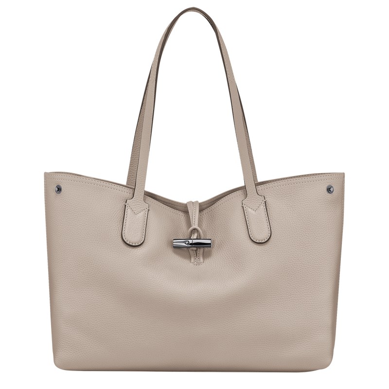 Longchamp Le Roseau Essential L Tote bag - Leather Clay | 3098-LHEWD