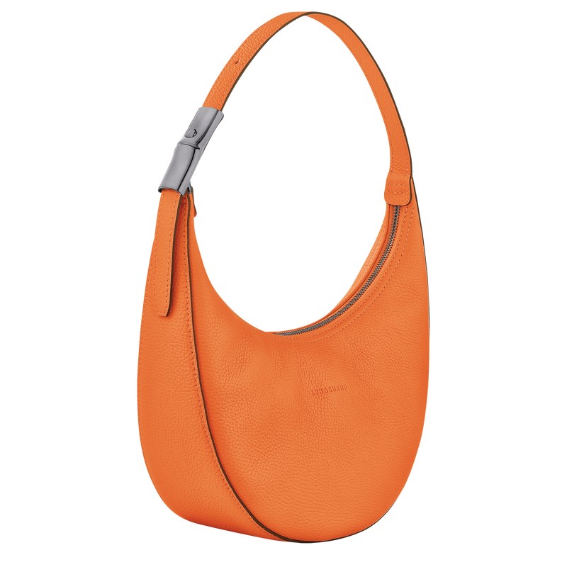 Longchamp Le Roseau Essential M Hobo bag - Leather Turuncu | 6793-ALZUF