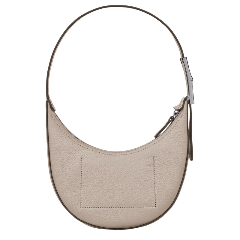 Longchamp Le Roseau Essential S Hobo bag - Leather Clay | 1089-NLPJA