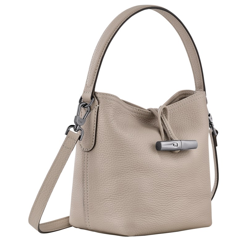 Longchamp Le Roseau Essential XS Bucket bag - Leather Clay | 7853-HJILM