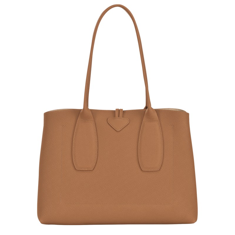 Longchamp Le Roseau L Tote bag - Leather Natural | 4028-UEGYM