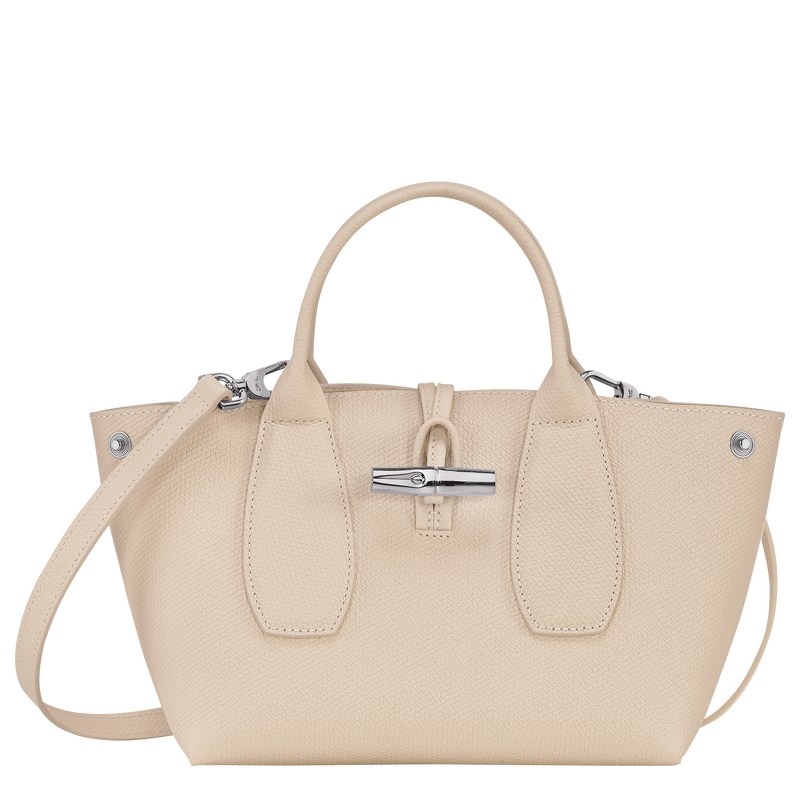 Longchamp Le Roseau S Handbag - Leather Paper | 9671-ZSVKQ