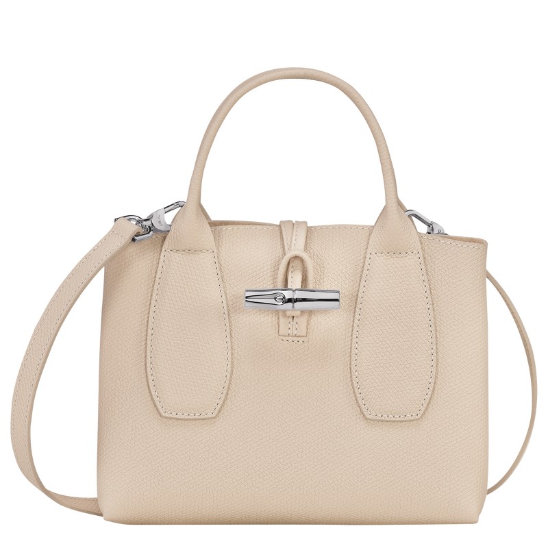 Longchamp Le Roseau S Handbag - Leather Paper | 9671-ZSVKQ