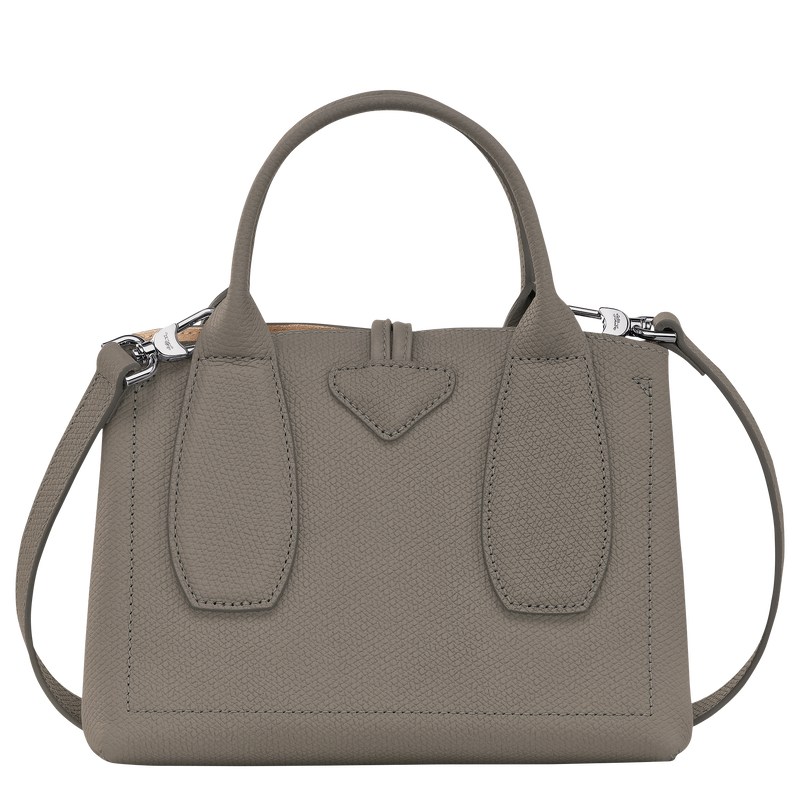 Longchamp Le Roseau S Handbag - Leather Turtledove | 2639-EKZDS