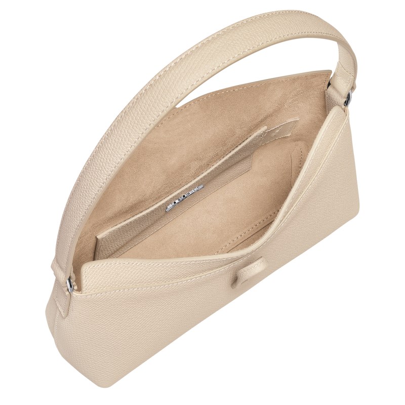 Longchamp Le Roseau S Hobo bag - Leather Paper | 8326-CATYS