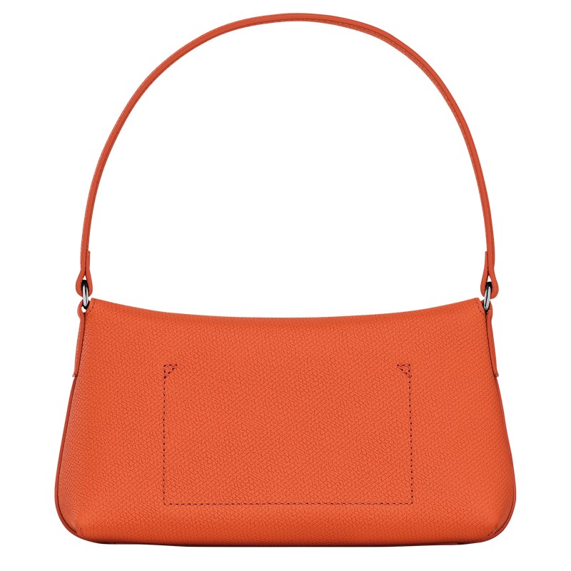 Longchamp Le Roseau S Hobo bag - Leather Turuncu | 8905-SFXMW