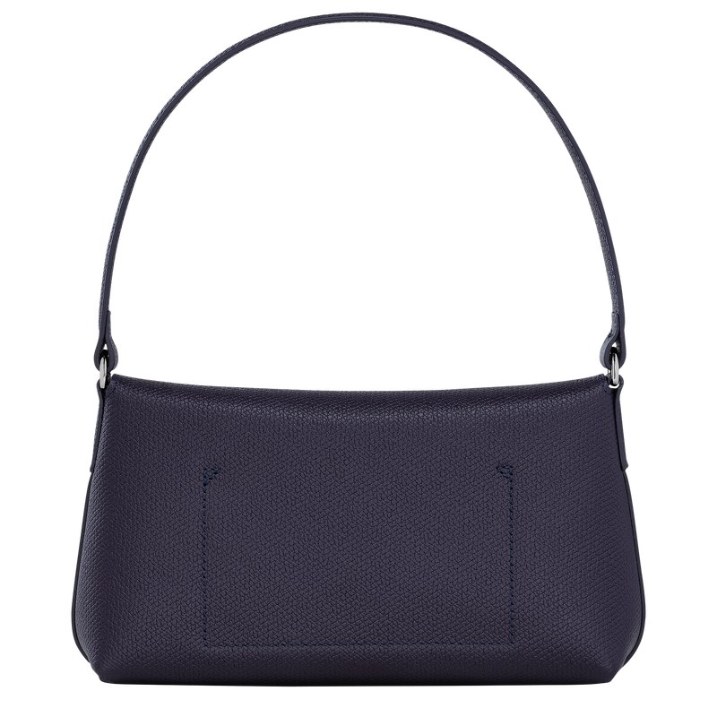 Longchamp Le Roseau S Hobo bag - Leather Bilberry | 5293-HSTGX