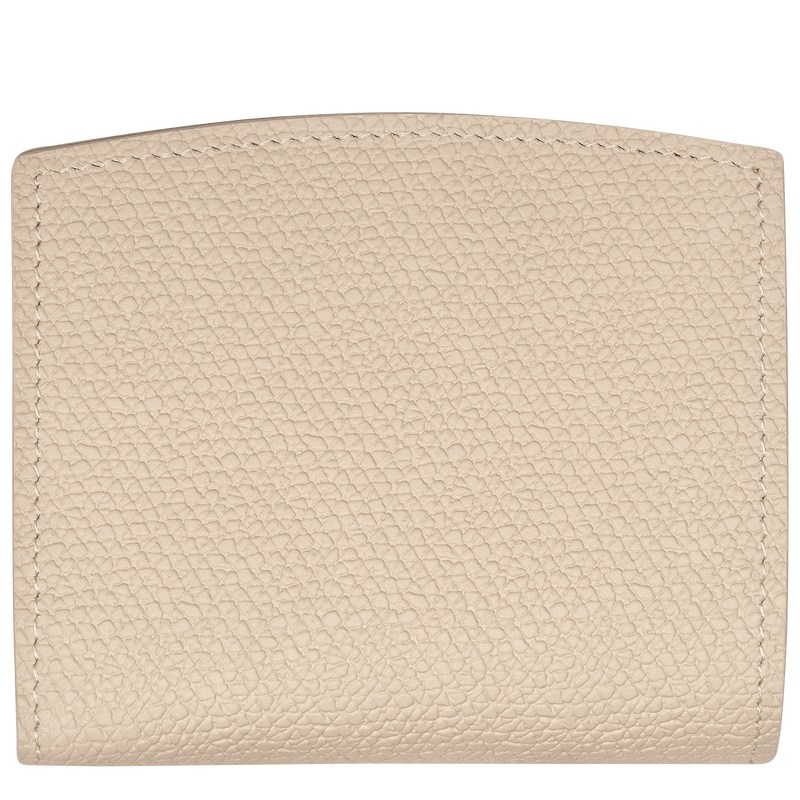 Longchamp Le Roseau Wallet - Leather Paper | 1204-BKEHF