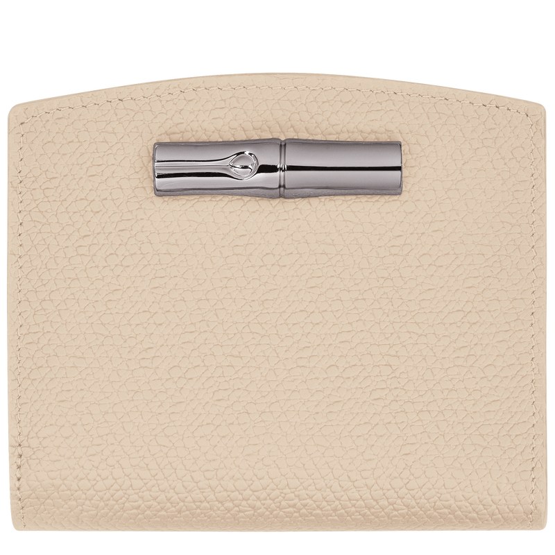 Longchamp Le Roseau Wallet - Leather Paper | 1204-BKEHF