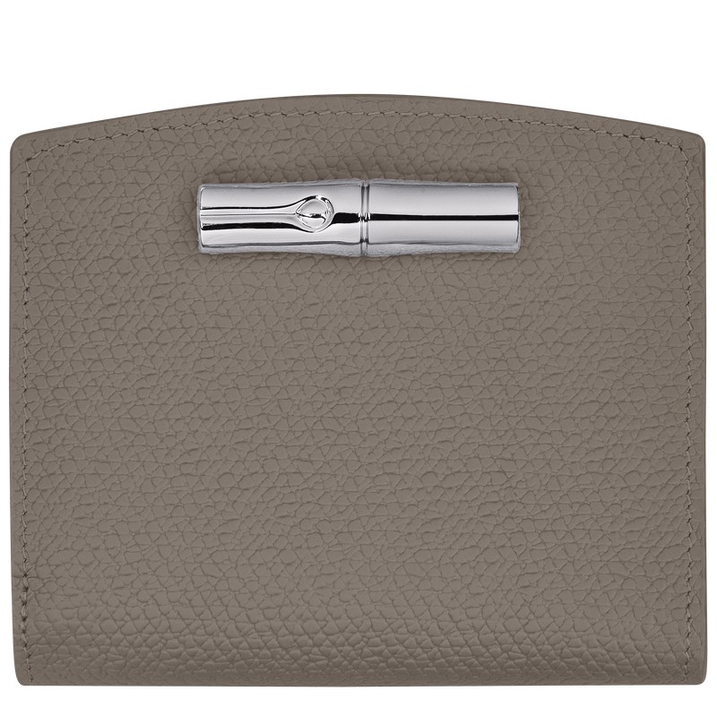 Longchamp Le Roseau Wallet - Leather Turtledove | 9312-KERPZ