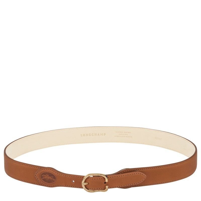 Longchamp Longchamp 1980 Ladies\' belt - Leather Cognac | 5730-ENWTR