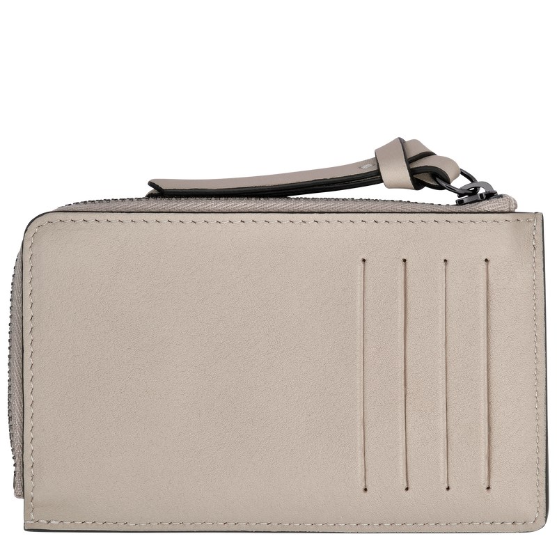 Longchamp Longchamp 3D Card holder - Leather Clay | 5687-HTODW