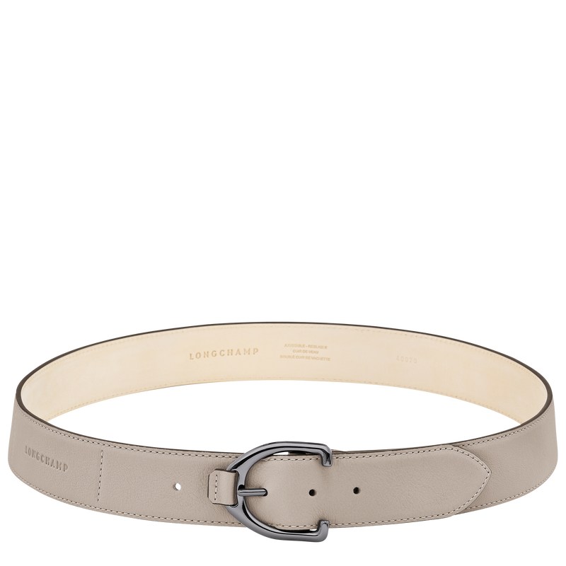 Longchamp Longchamp 3D Ladies\' belt - Leather Clay | 2186-FHQXV