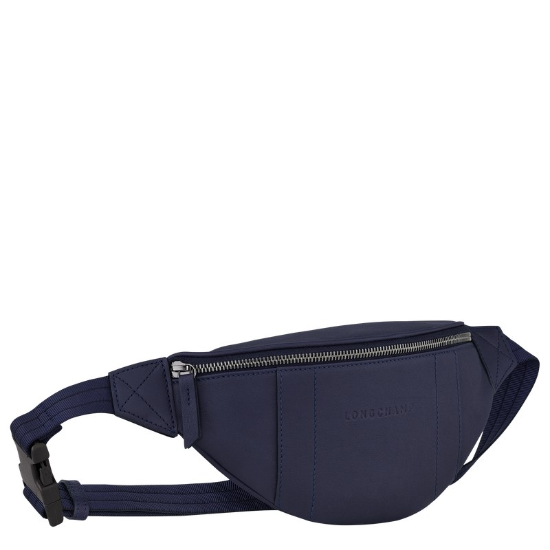 Longchamp Longchamp 3D S Belt bag - Leather Bilberry | 3478-BQVAK