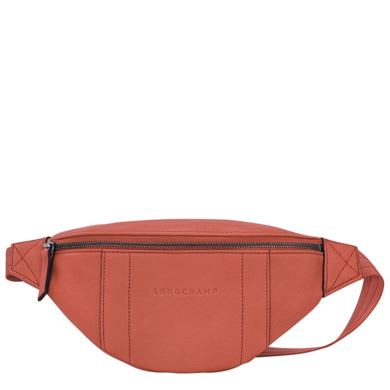 Longchamp Longchamp 3D S Belt bag - Leather Sienna | 1375-YRDQV