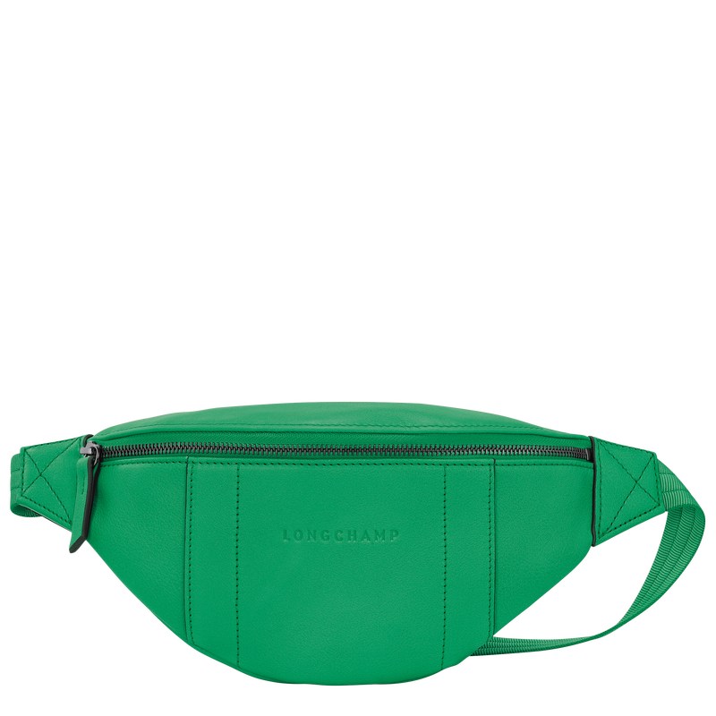 Longchamp Longchamp 3D S Belt bag - Leather Yeşil | 9415-RHTZP