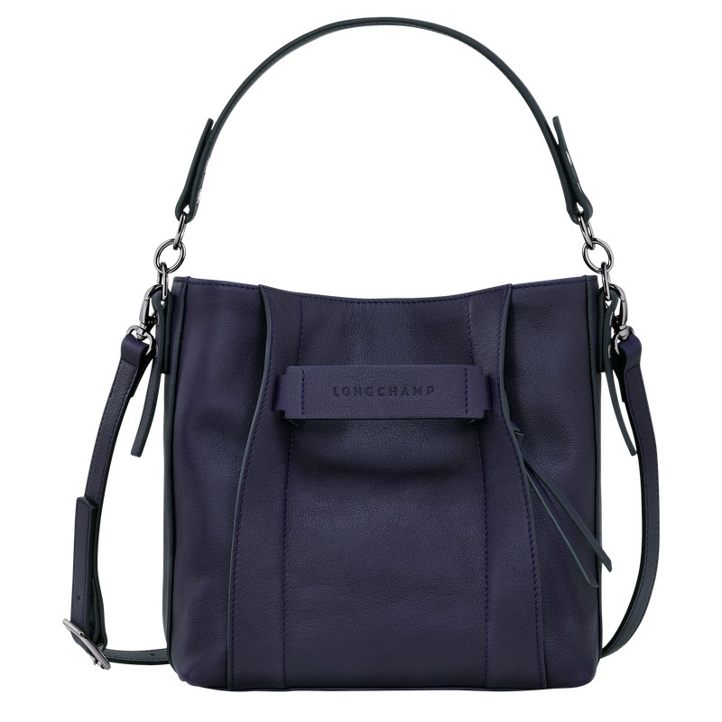 Longchamp Longchamp 3D S Crossbody bag - Leather Bilberry | 9127-VBGOM