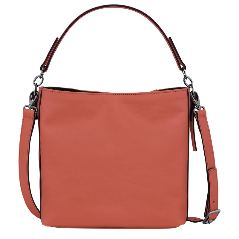 Longchamp Longchamp 3D S Crossbody bag - Leather Sienna | 0573-NCQHF