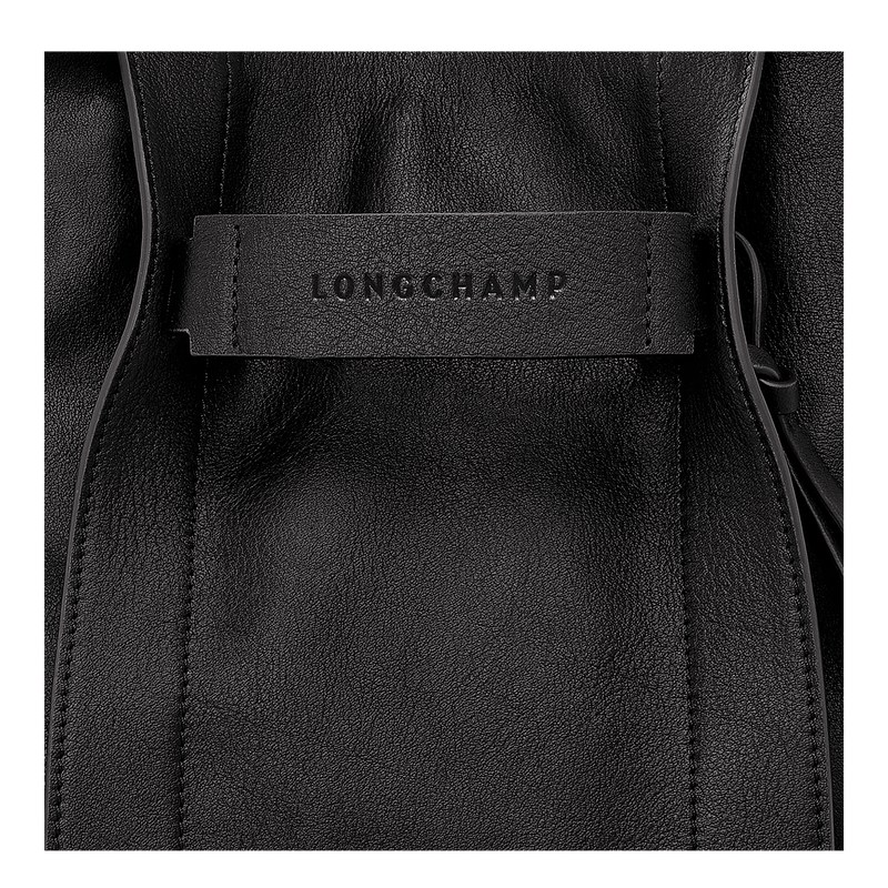 Longchamp Longchamp 3D S Crossbody bag - Leather Siyah | 5172-ROSMI