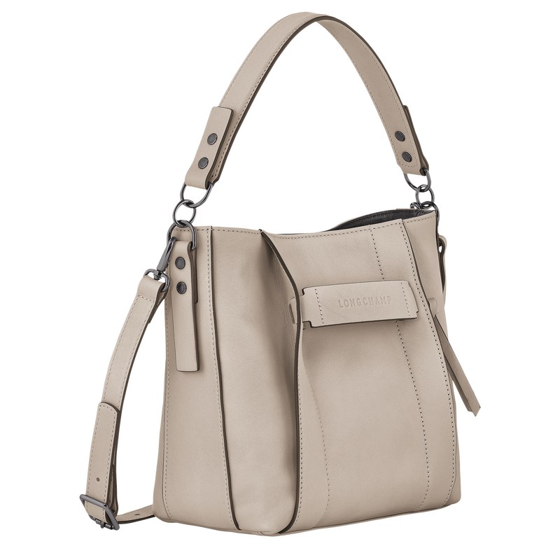 Longchamp Longchamp 3D S Crossbody bag - Leather Clay | 7052-HJFOI