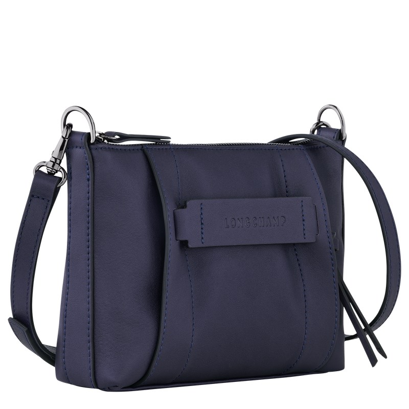 Longchamp Longchamp 3D S Crossbody bag - Leather Bilberry | 9208-BOYCN