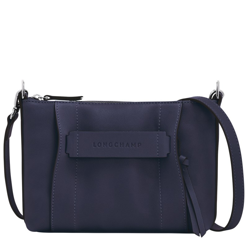 Longchamp Longchamp 3D S Crossbody bag - Leather Bilberry | 9208-BOYCN