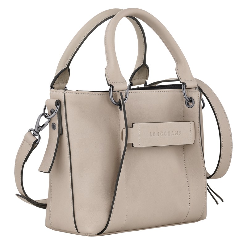 Longchamp Longchamp 3D S Handbag - Leather Clay | 5827-BKTOF