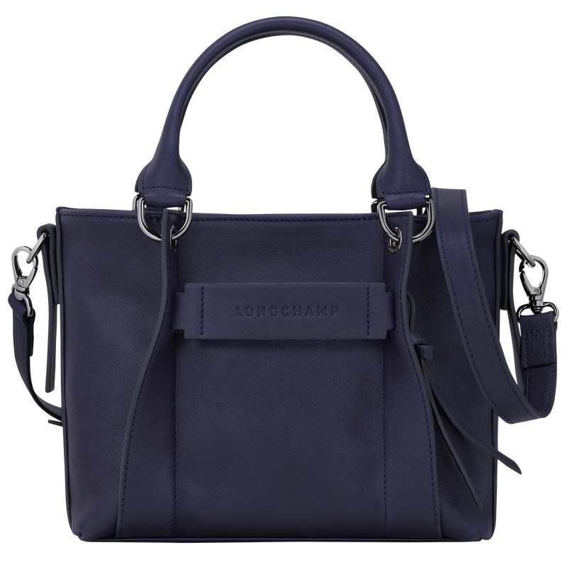 Longchamp Longchamp 3D S Handbag - Leather Bilberry | 9103-IFJEV