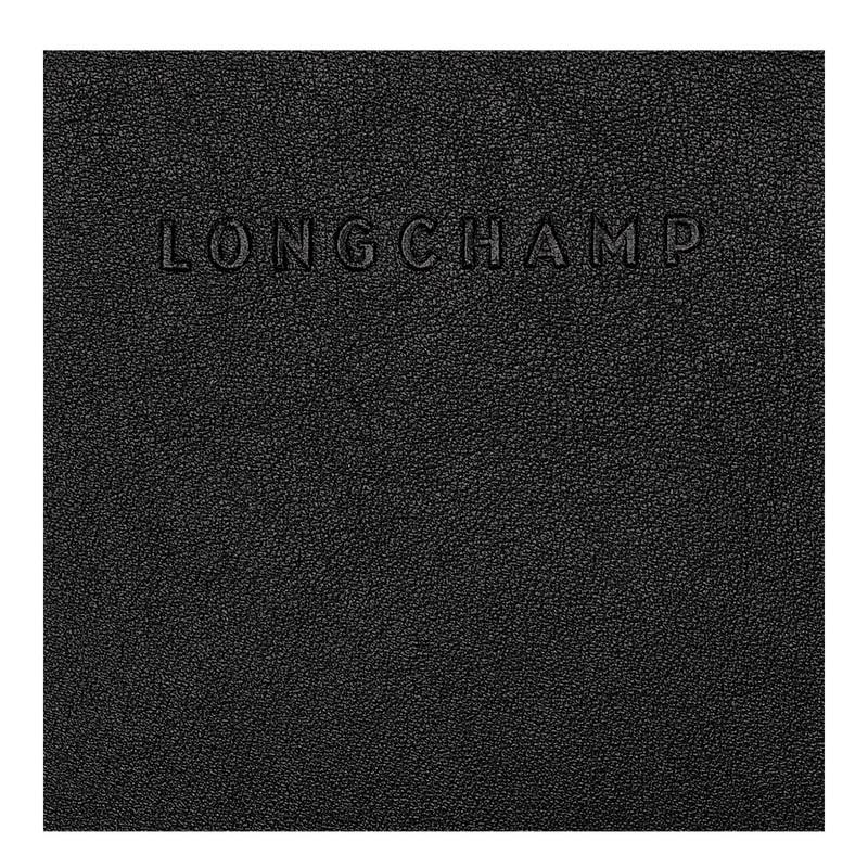 Longchamp Longchamp 3D Wallet - Leather Siyah | 8039-BTVHM