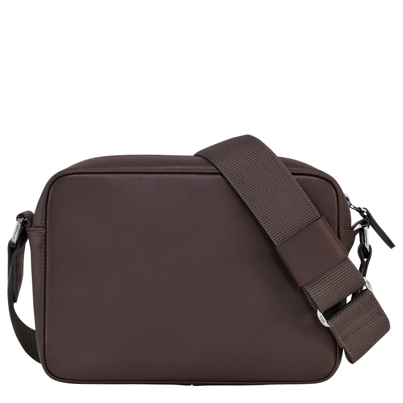 Longchamp Longchamp sur Seine Camera bag - Leather Mocha | 1645-KLZWA