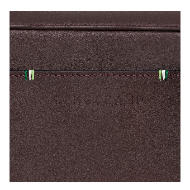 Longchamp Longchamp sur Seine Camera bag - Leather Mocha | 1645-KLZWA