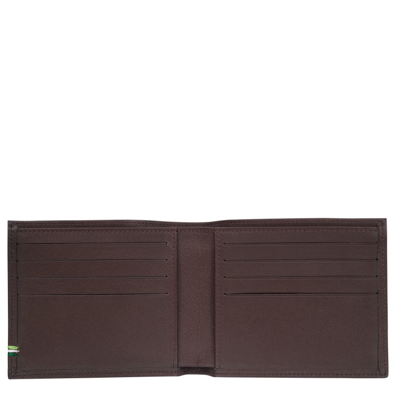 Longchamp Longchamp sur Seine Wallet - Leather Mocha | 3650-PWDFY