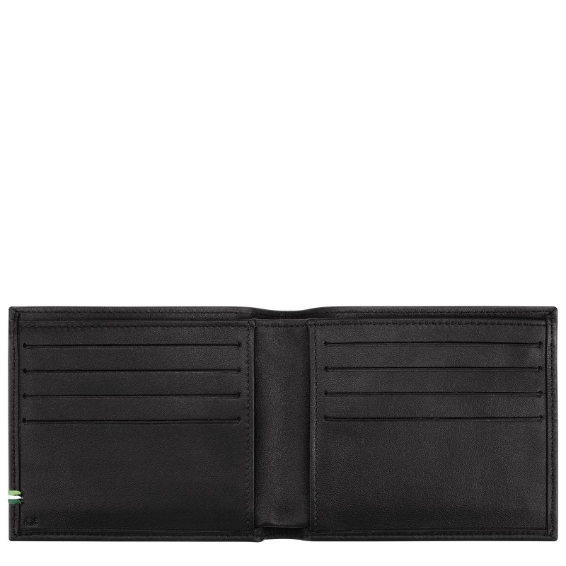 Longchamp Longchamp sur Seine Wallet - Leather Siyah | 5436-QSRPZ