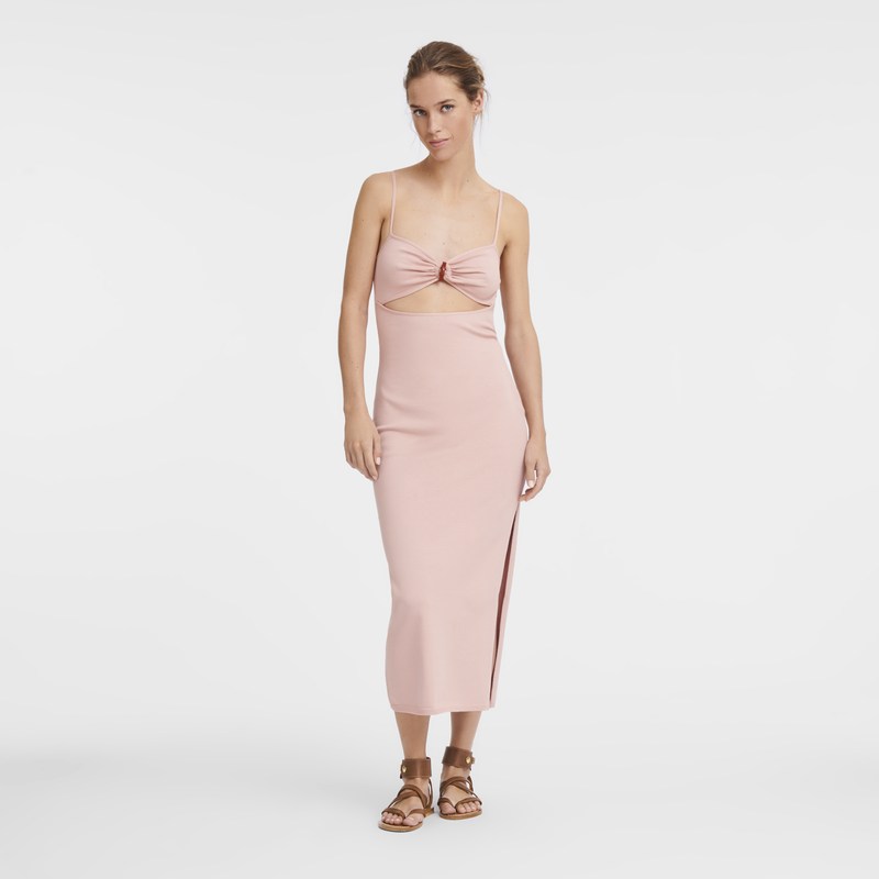 Longchamp Midi dress - Knit Nude | 9762-KIHAJ