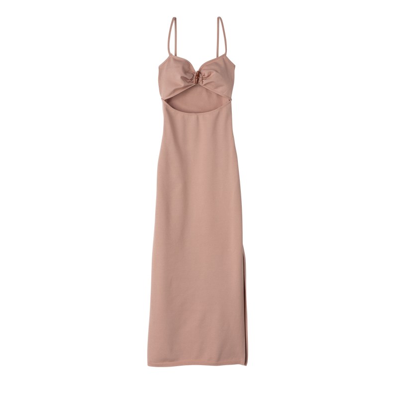 Longchamp Midi dress - Knit Nude | 9762-KIHAJ