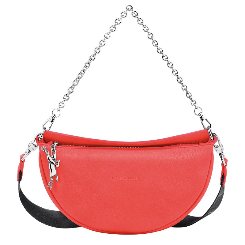 Longchamp Smile S Crossbody bag - Leather Strawberry | 9638-LRYSG