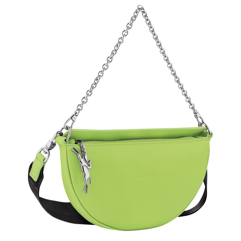 Longchamp Smile S Crossbody bag - Leather Yeşil | 8316-WMELR