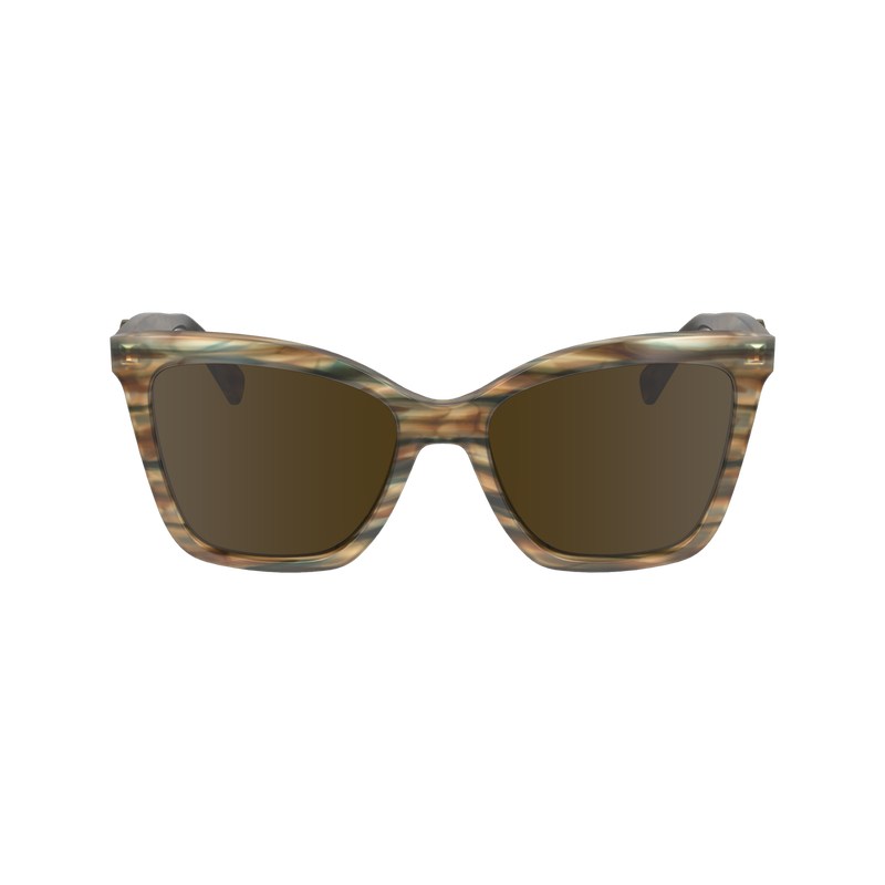 Longchamp Sunglasses - OTHER Brown/Petrol | 8342-DIQSA