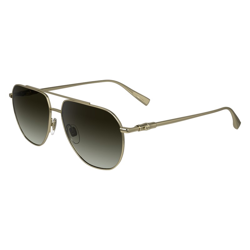 Longchamp Sunglasses - OTHER Gold/Brown | 3964-KIUME