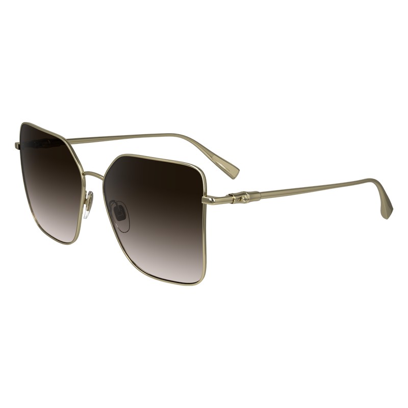 Longchamp Sunglasses - OTHER Gold/Brown | 7905-BCPYH