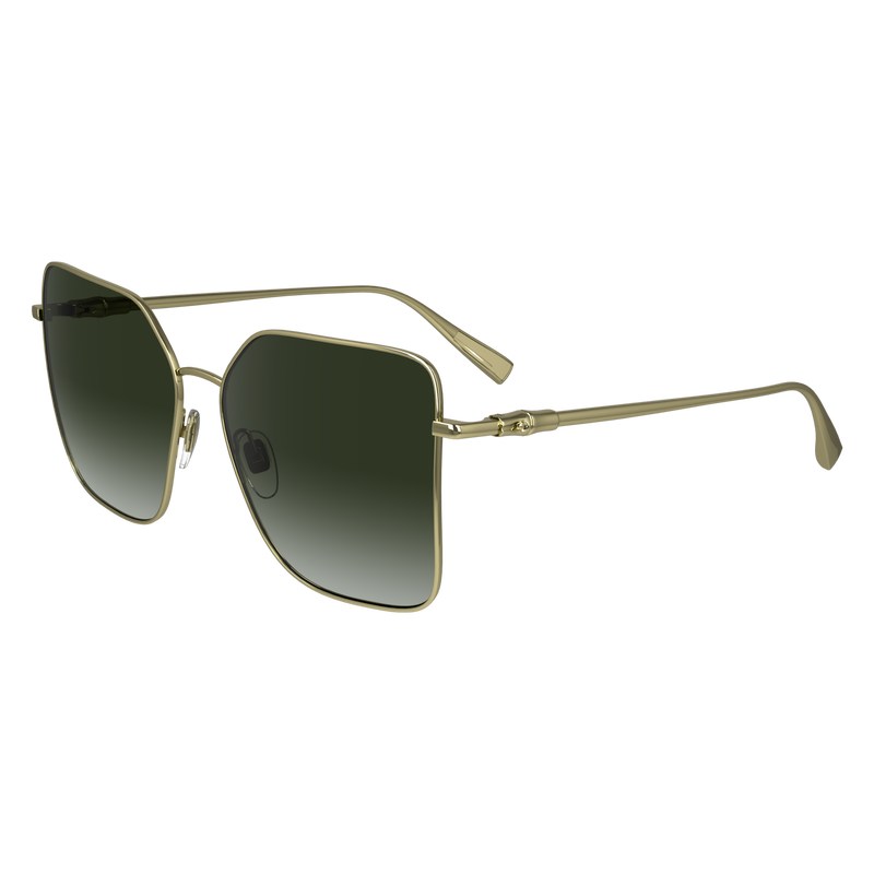 Longchamp Sunglasses - OTHER Gold/Khaki | 6817-DBZCV