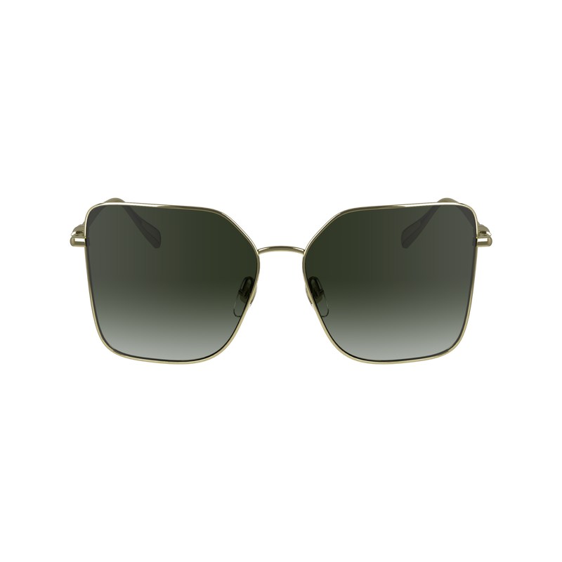 Longchamp Sunglasses - OTHER Gold/Khaki | 6817-DBZCV