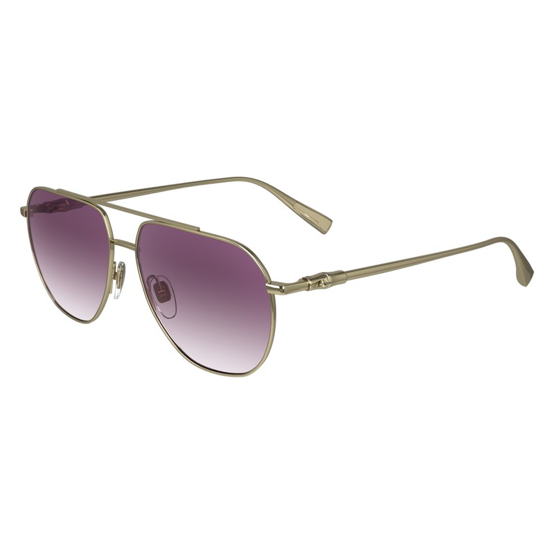 Longchamp Sunglasses - OTHER Gold/Pink | 8215-JLTZI