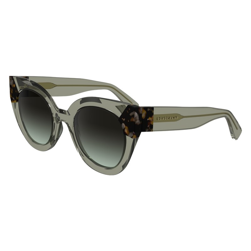 Longchamp Sunglasses - OTHER Olive/Havana | 9364-WZBJC