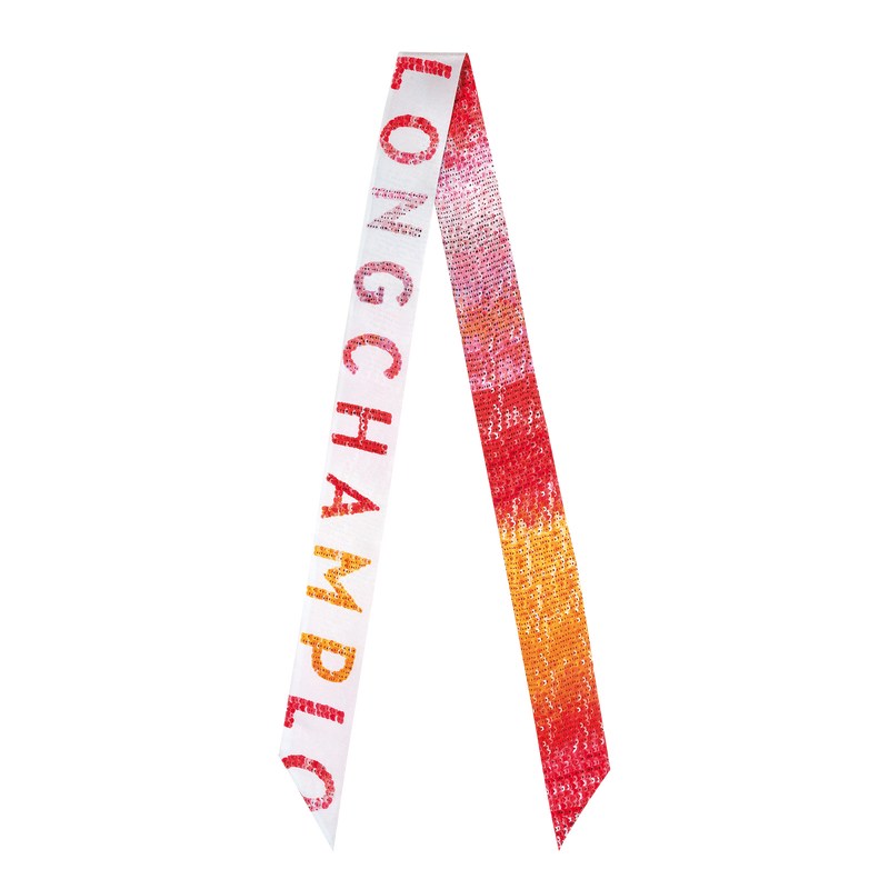 Longchamp Sunset Glitters Headband - Silk Strawberry | 5307-NKHIR