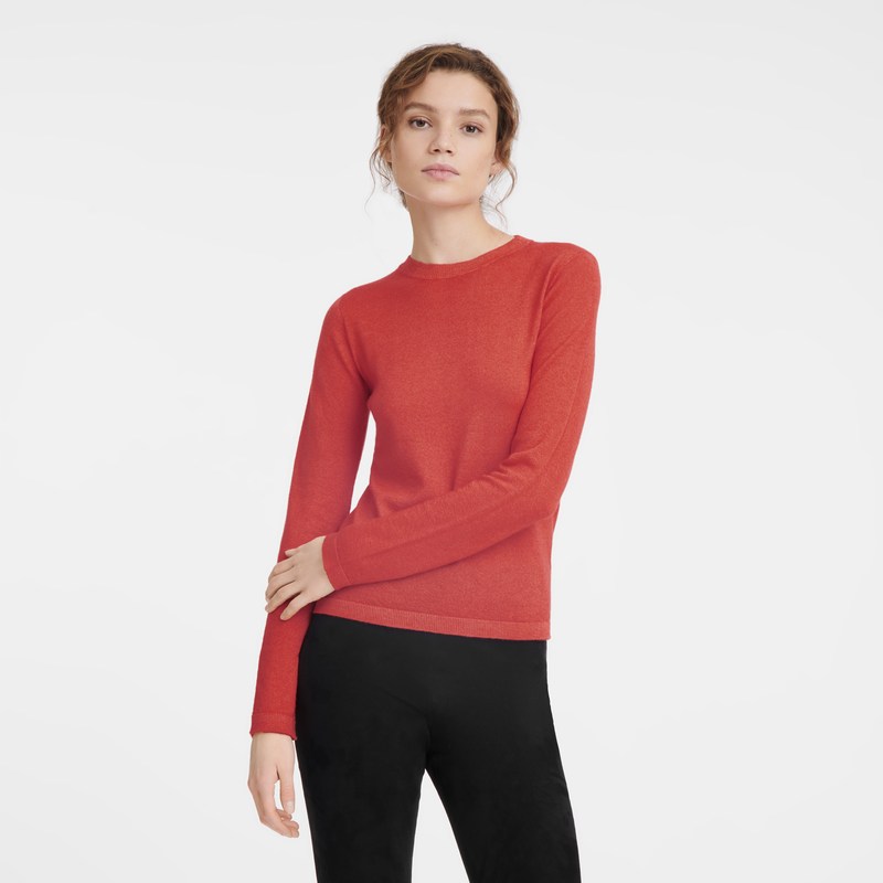 Longchamp Sweater - Knit Strawberry | 7456-LHWGP