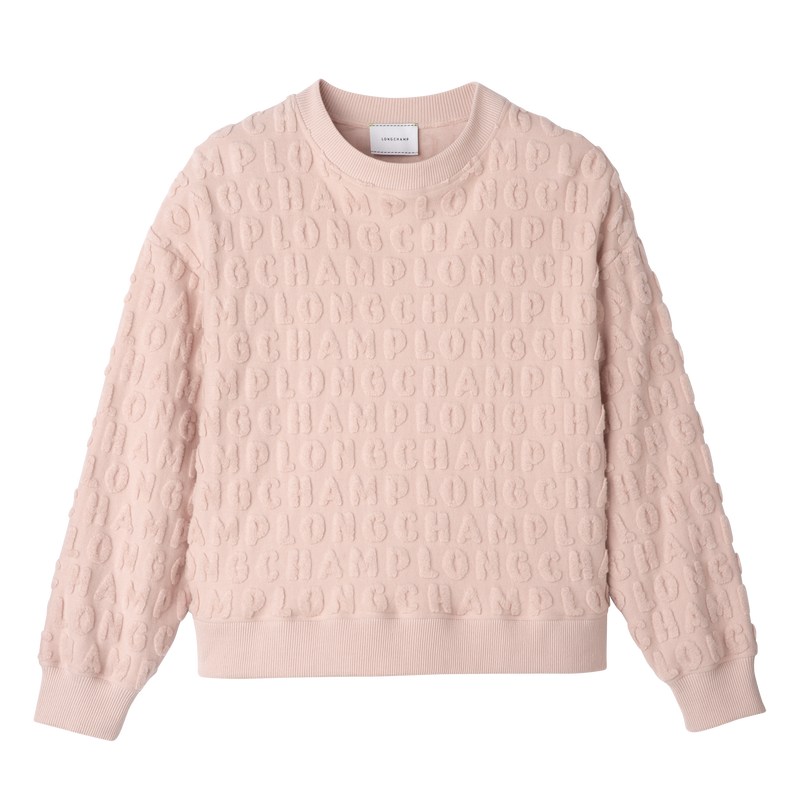 Longchamp Sweatshirt - Jersey Nude | 8304-PCOKY